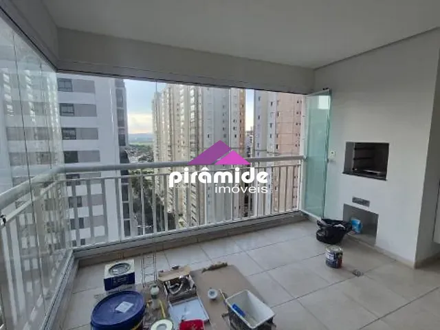 Apartamento com 77m² 3 quartos e 2 banheiros, para alugar, no bairro Condomínio Royal Park em São José dos Campos