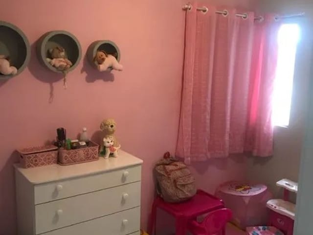 Apartamento com 56m² 2 quartos e 1 banheiro, à venda, no bairro Jardim Salete em Taboão da Serra