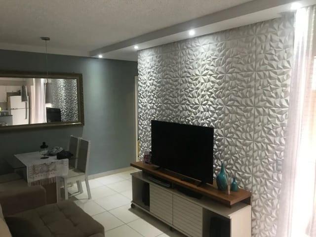 Apartamento com 56m² 2 quartos e 1 banheiro, à venda, no bairro Jardim Salete em Taboão da Serra