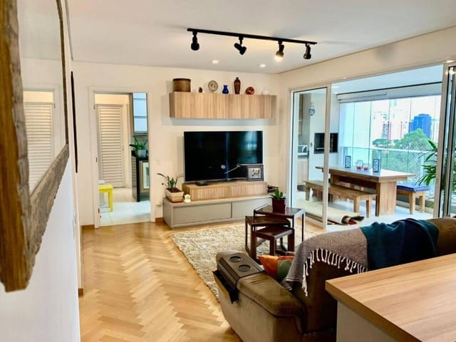 Foto do Apartamento - Apartamento à venda, Cidade Monções, São Paulo, SP | Vista Livre