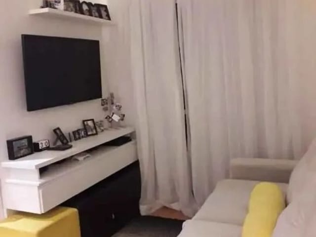 Apartamento com 48m² 2 quartos e 1 banheiro, à venda, no bairro Jardim Henriqueta em Taboão da Serra