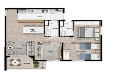 Apartamento, 3 quartos, 70 m² - Foto 27
