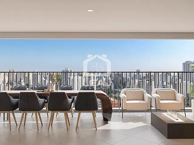 Apartamento com 160m² 4 quartos e 5 banheiros, à venda, no bairro Vila Andrade em São Paulo