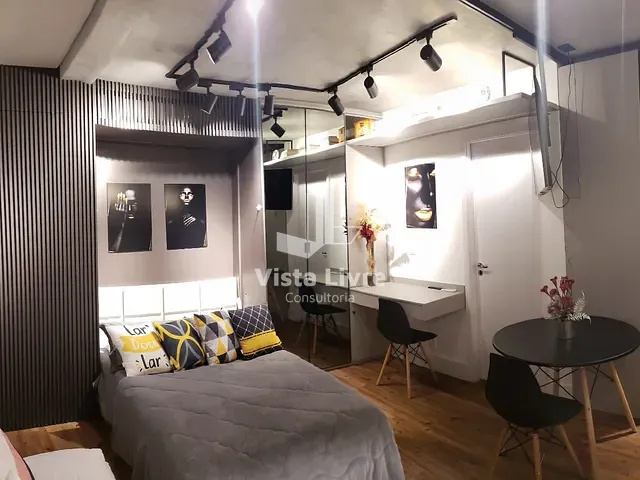 Apartamento com 30m² 1 quarto e 1 banheiro, à venda, no bairro Pinheiros em São Paulo