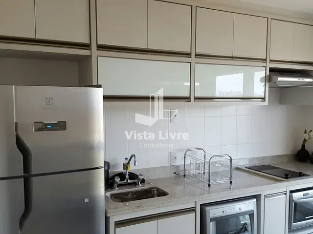 Apartamento com 31m² 1 quarto e 1 banheiro, à venda, no bairro Brooklin Paulista em São Paulo