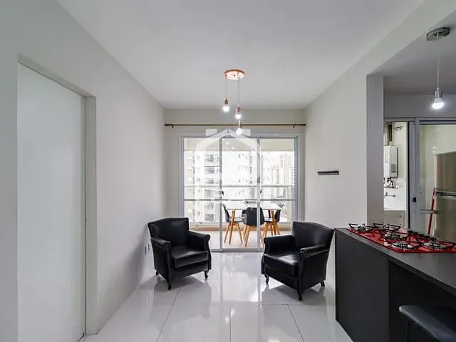 Apartamento com 60m² 1 quarto e 2 banheiros, à venda ou para alugar, no bairro Vila Andrade em São Paulo