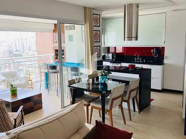Apartamento com 92m² 2 quartos e 3 banheiros, à venda, no bairro Vila Romana em São Paulo
