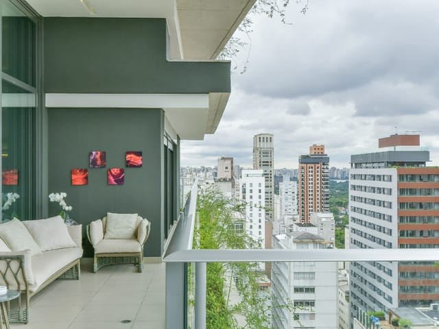 Apartamento com 175m² 3 quartos e 4 banheiros, à venda, no bairro Cerqueira César em São Paulo