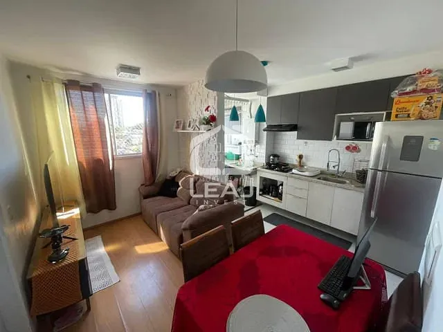 Apartamento com 45m² 2 quartos e 1 banheiro, à venda, no bairro Parque Maria Helena em São Paulo