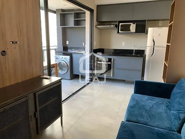Apartamento com 45m² 1 quarto e 1 banheiro, para alugar, no bairro Pinheiros em São Paulo