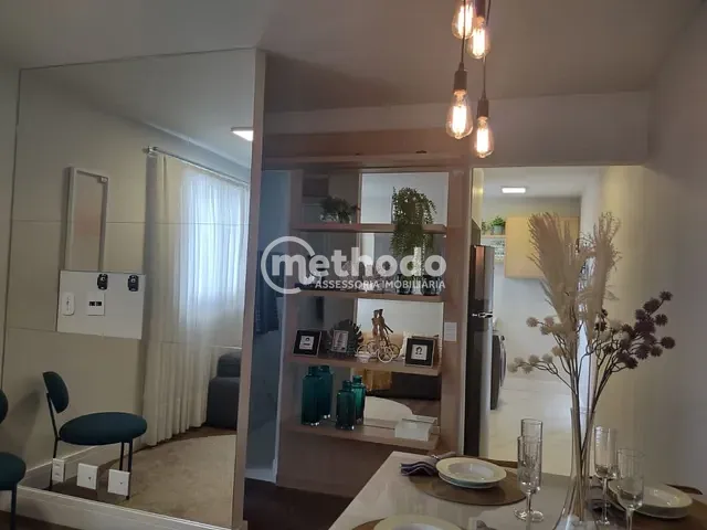 Apartamento com 44m² 2 quartos e 1 banheiro, à venda, no bairro Residencial Cosmos em Campinas
