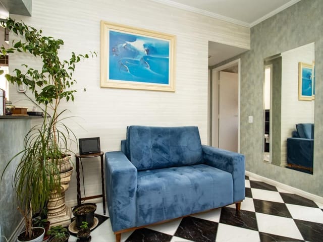 Apartamento com 62m² 2 quartos e 1 banheiro, à venda, no bairro Indianópolis em São Paulo