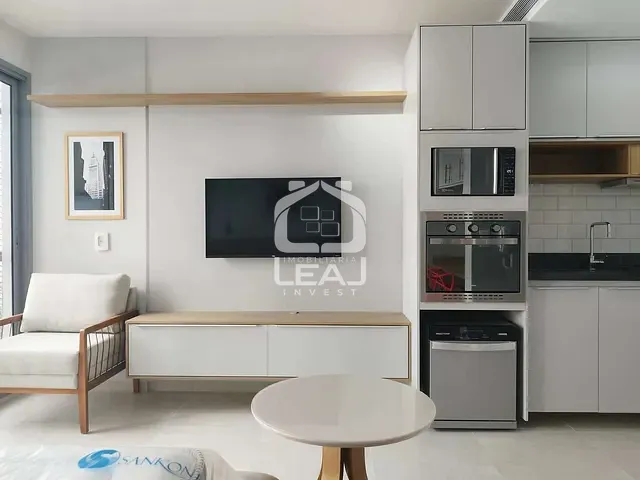 Apartamento com 45m² 1 quarto e 1 banheiro, para alugar, no bairro Pinheiros em São Paulo