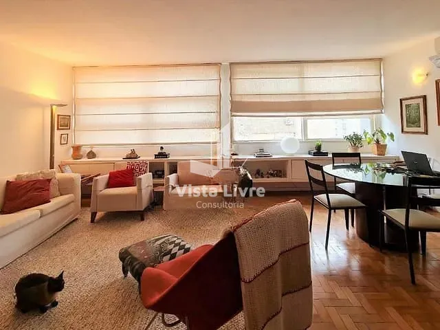 Apartamento com 160m² 3 quartos e 2 banheiros, à venda, no bairro Jardim Paulista em São Paulo