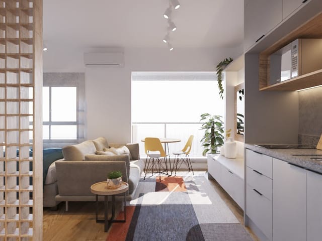 Studio com 29m² 1 quarto e 1 banheiro, à venda, no bairro Pinheiros em São Paulo