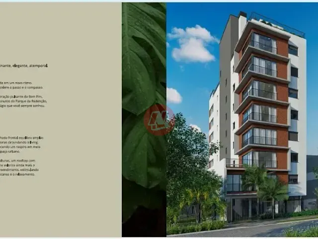 Apartamento com 35m² 1 quarto e 1 banheiro, à venda, no bairro Rio Branco em Porto Alegre
