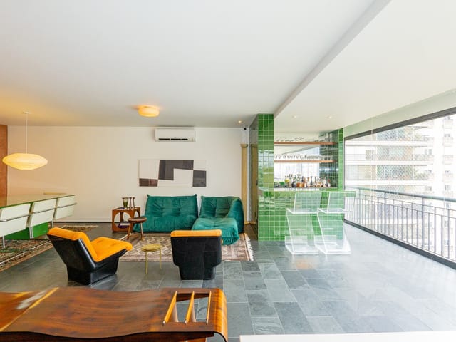 Apartamento com 218m² 3 quartos e 5 banheiros, à venda, no bairro Brooklin em São Paulo