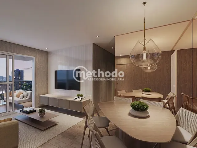 Apartamento com 63m² 2 quartos e 2 banheiros, à venda, no bairro Vila São Bento em Campinas