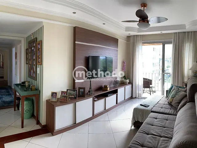 Apartamento com 110m² 3 quartos e 3 banheiros, à venda, no bairro Cambuí em Campinas