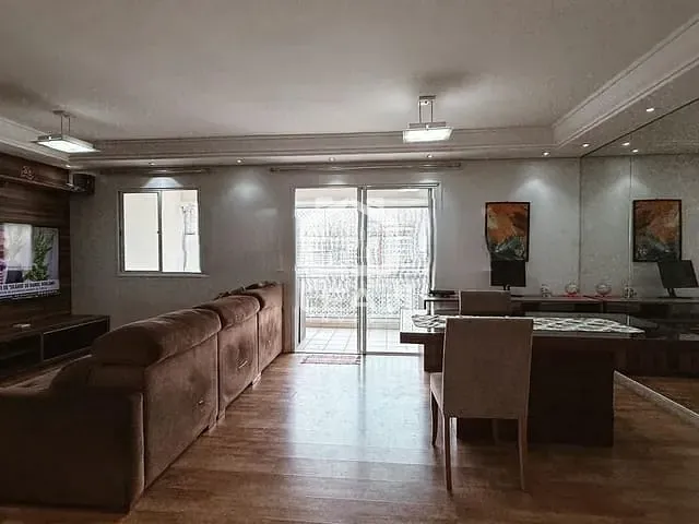 Apartamento com 124m² 3 quartos e 3 banheiros, para alugar, no bairro Vila Andrade em São Paulo