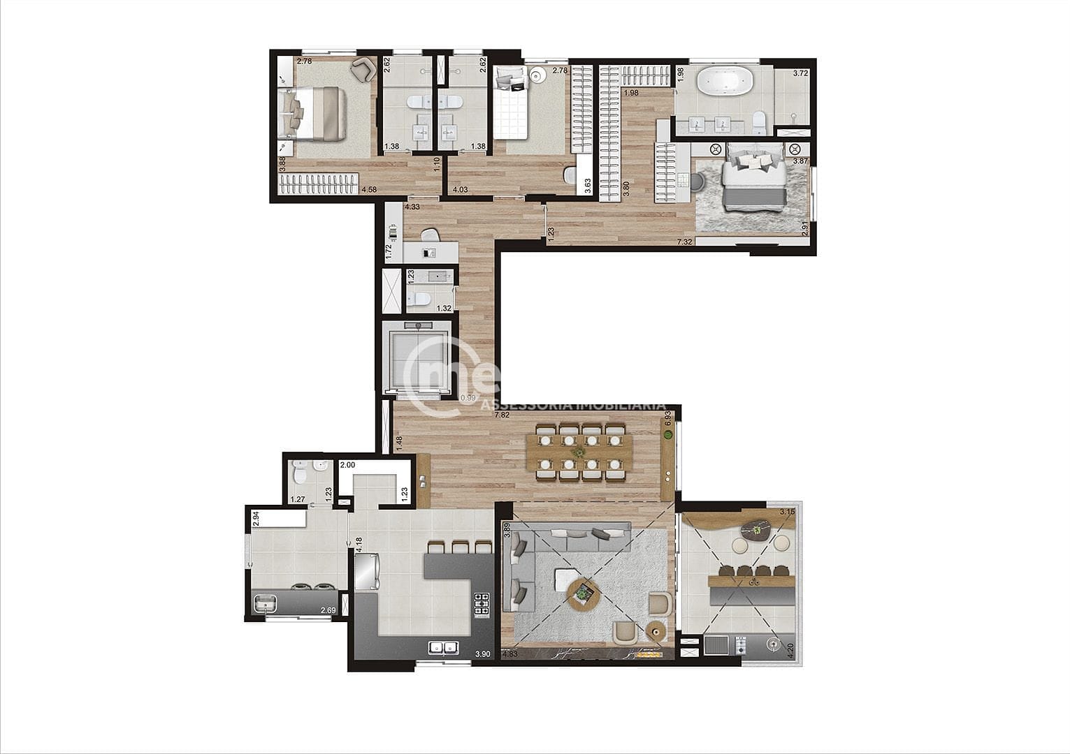 Apartamento, 3 quartos, 110 m² - Foto 45