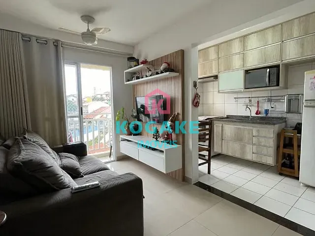 Apartamento 2 quartos e 1 banheiro, à venda, no bairro Parque Residencial Flamboyant em São José dos Campos