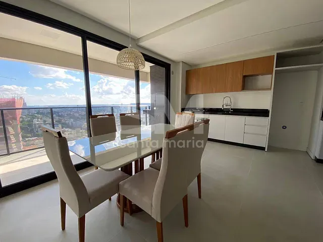 Apartamento 3 quartos e 3 banheiros, para alugar, no bairro Centro em Chapecó