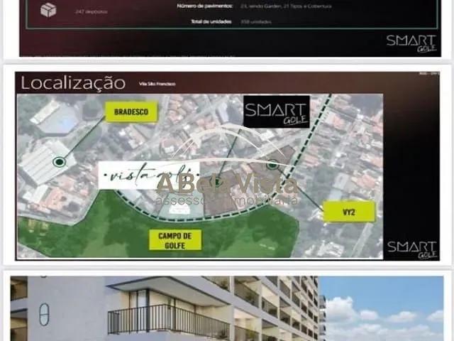 Apartamento com 31m², à venda, no bairro VILA YARA em Osasco