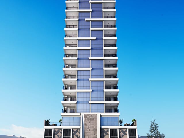 Apartamento com 113m² 3 quartos e 4 banheiros, à venda, no bairro Pereque em Porto Belo