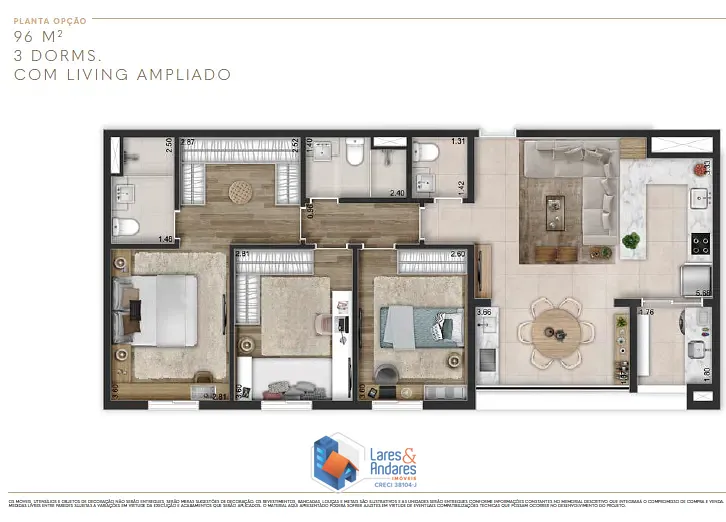Apartamento, 2 quartos, 75 m² - Foto 23