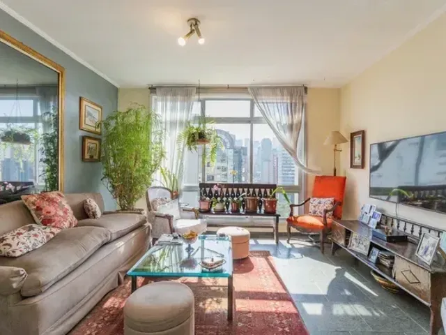 Apartamento com 130m² 3 quartos e 3 banheiros, à venda, no bairro Jardim Paulista em São Paulo