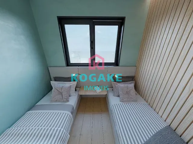 Apartamento com 56m² 2 quartos e 2 banheiros, à venda, no bairro Monte Castelo em São José dos Campos