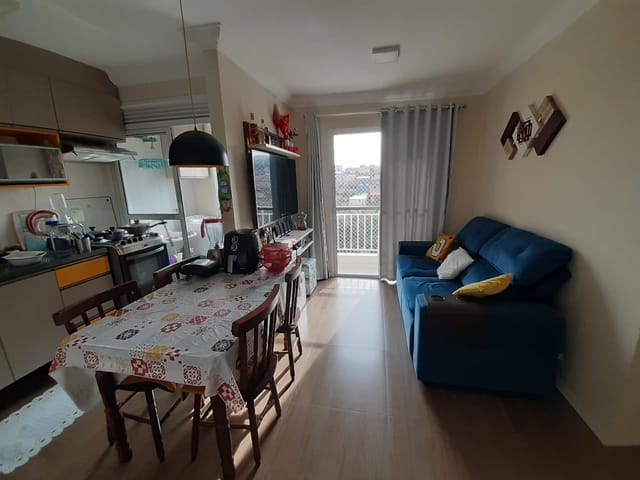 Apartamento com 46m² 2 quartos e 1 banheiro, à venda, no bairro Jardim Marilu em Carapicuíba