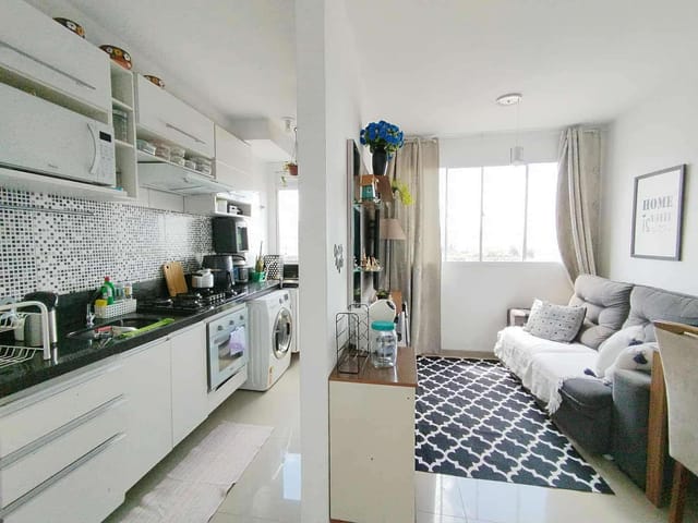 Apartamento com 42m² 2 quartos e 1 banheiro, à venda, no bairro Jardim Boa Vista (Zona Oeste) em São Paulo