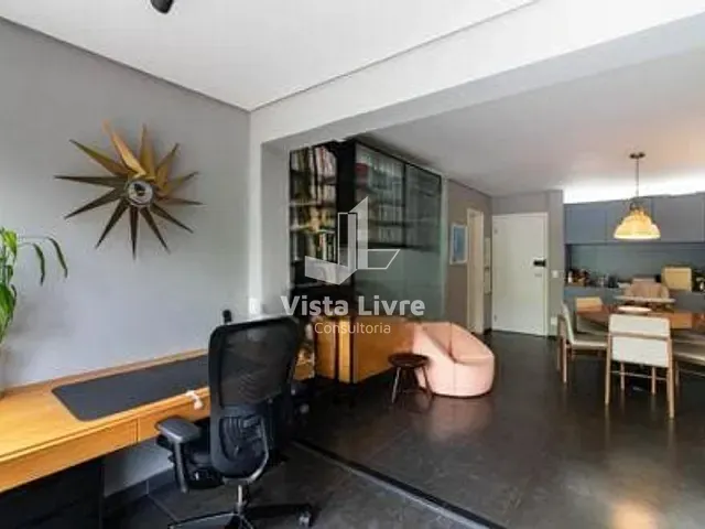Apartamento com 98m² 2 quartos e 2 banheiros, à venda, no bairro Brooklin Paulista em São Paulo