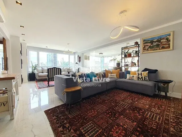Apartamento com 225m² 3 quartos e 4 banheiros, à venda, no bairro Cidade Monções em São Paulo