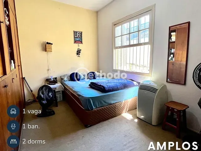 Apartamento com 66m² 2 quartos e 1 banheiro, à venda, no bairro Vila Industrial (Campinas) em Campinas