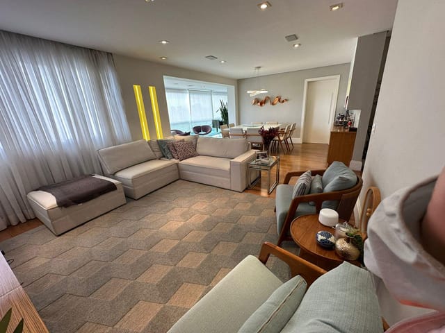 Foto do Apartamento - Apartamento à venda, Cidade Monções, São Paulo, pronto para morar com 4 quartos e 4 vagas | Vista Livre