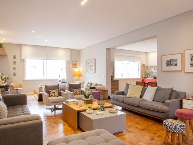 Apartamento com 340m² 3 quartos e 5 banheiros, à venda, no bairro Higienópolis em São Paulo