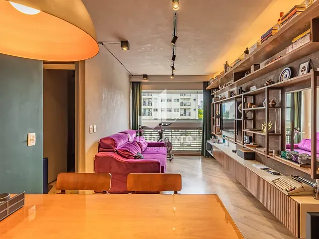 Apartamento com 58m² 2 quartos e 2 banheiros, à venda, no bairro Brooklin Novo em São Paulo