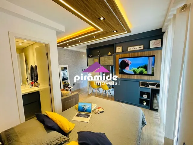 Apartamento com 35m² 1 quarto e 1 banheiro, à venda, no bairro Jardim Aquárius em São José dos Campos