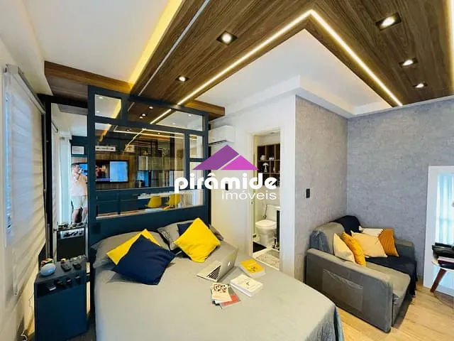 Apartamento com 35m² 1 quarto e 1 banheiro, à venda, no bairro Jardim Aquárius em São José dos Campos