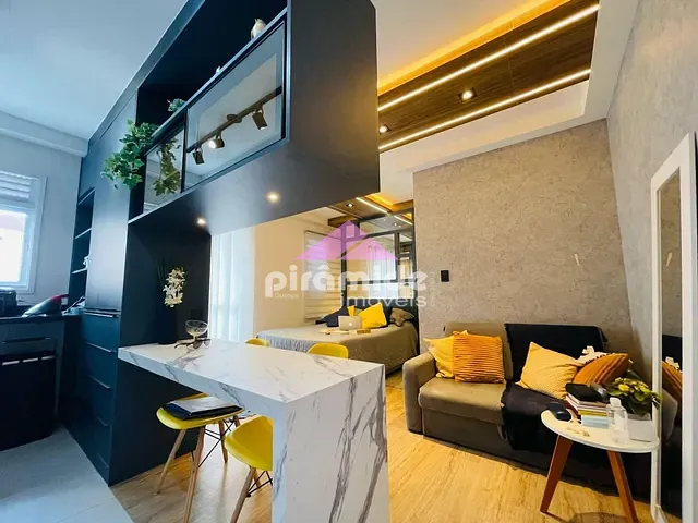 Apartamento com 35m² 1 quarto e 1 banheiro, à venda, no bairro Jardim Aquárius em São José dos Campos