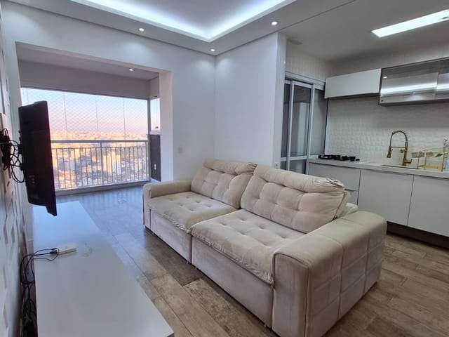 Apartamento com 68m² 2 quartos e 2 banheiros, para alugar, no bairro Cambuci em São Paulo