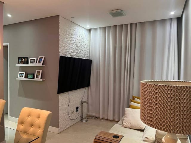 Apartamento com 47m² 2 quartos e 1 banheiro, à venda, no bairro Jardim Petrópolis em Cotia