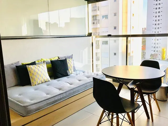 Apartamento com 29m² 1 quarto e 1 banheiro, à venda, no bairro Vila Cordeiro em São Paulo
