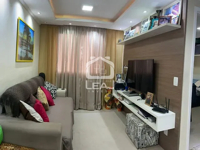 Apartamento com 55m² 2 quartos e 1 banheiro, à venda, no bairro Jardim Elizabete em Taboão da Serra