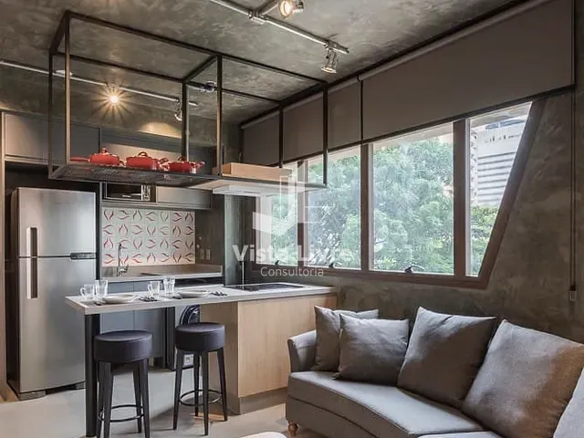 Apartamento com 48m² 1 quarto e 1 banheiro, à venda, no bairro Vila Olímpia em São Paulo