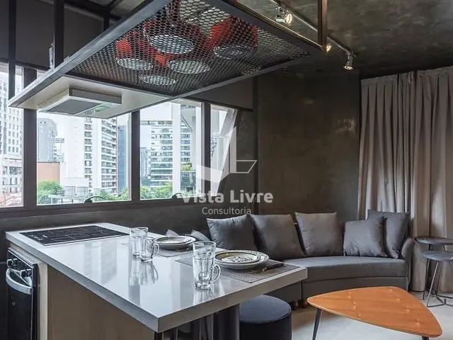 Apartamento com 48m² 1 quarto e 1 banheiro, à venda, no bairro Vila Olímpia em São Paulo