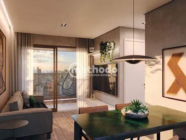 Apartamento com 58m² 2 quartos e 2 banheiros, à venda, no bairro Botafogo em Campinas